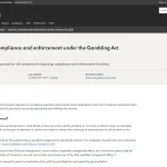 Gambling Commission licensing policy page explaining who needs a Great Britain operating licence